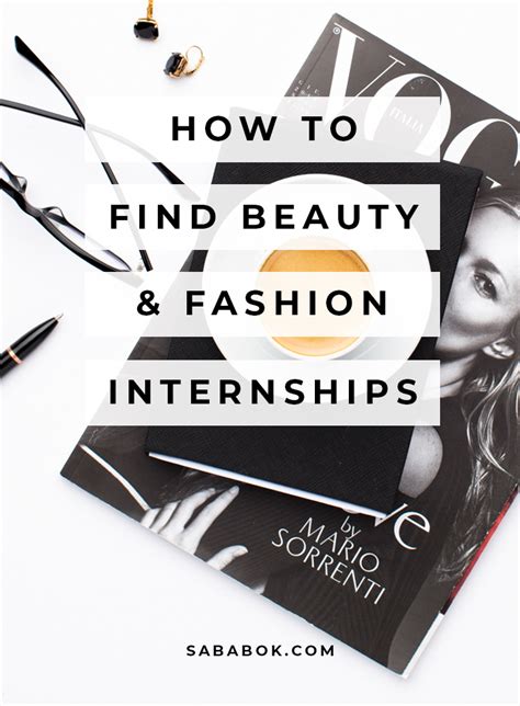 Fashion and Beauty Internships 